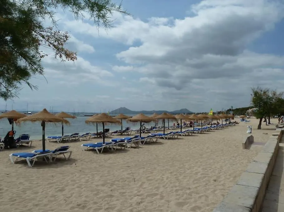 Apartamento Pollentiamar Con Piscina Y A 90M De La Playa Pollenca Apartment