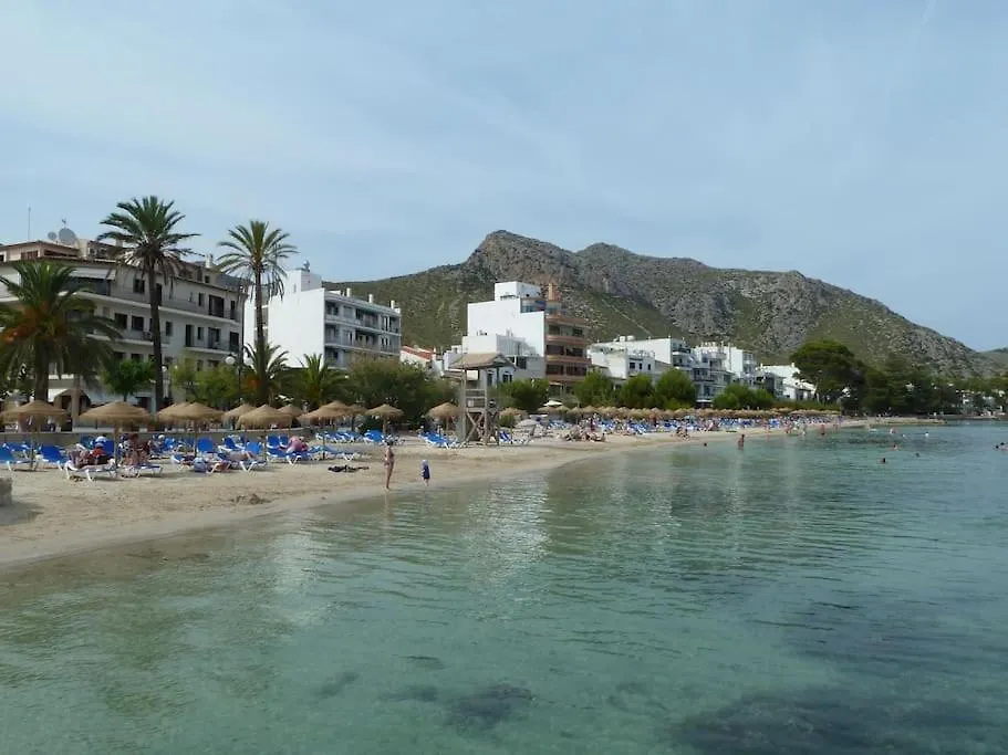 Apartamento Pollentiamar Con Piscina Y A 90M De La Playa Pollenca 0*,